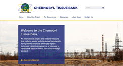 Desktop Screenshot of chernobyltissuebank.com