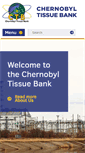 Mobile Screenshot of chernobyltissuebank.com